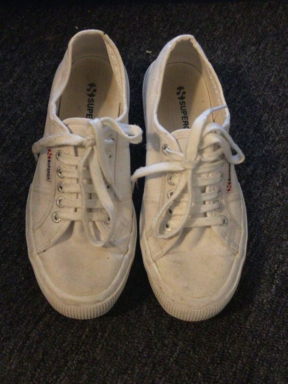 Superga White Canvas Shoe